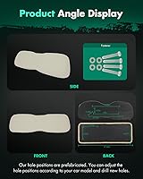 Vista 3 de SCITOO Conjunto de respaldo de asiento delantero para Club Car DS 2000.5-up carrito de golf, cojines de reemplazo de estilo de fábrica