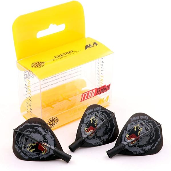 CUESOUL TERO AK4 Dart Voli Standard, Slim, Aquilone, Diamante, Scudo, Set di 3 Pezzi - 1