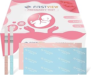 FIRSTVIEW Ovulation Test Strips, 100 Pack Fertility Tests, Ovulation Predictor Kit