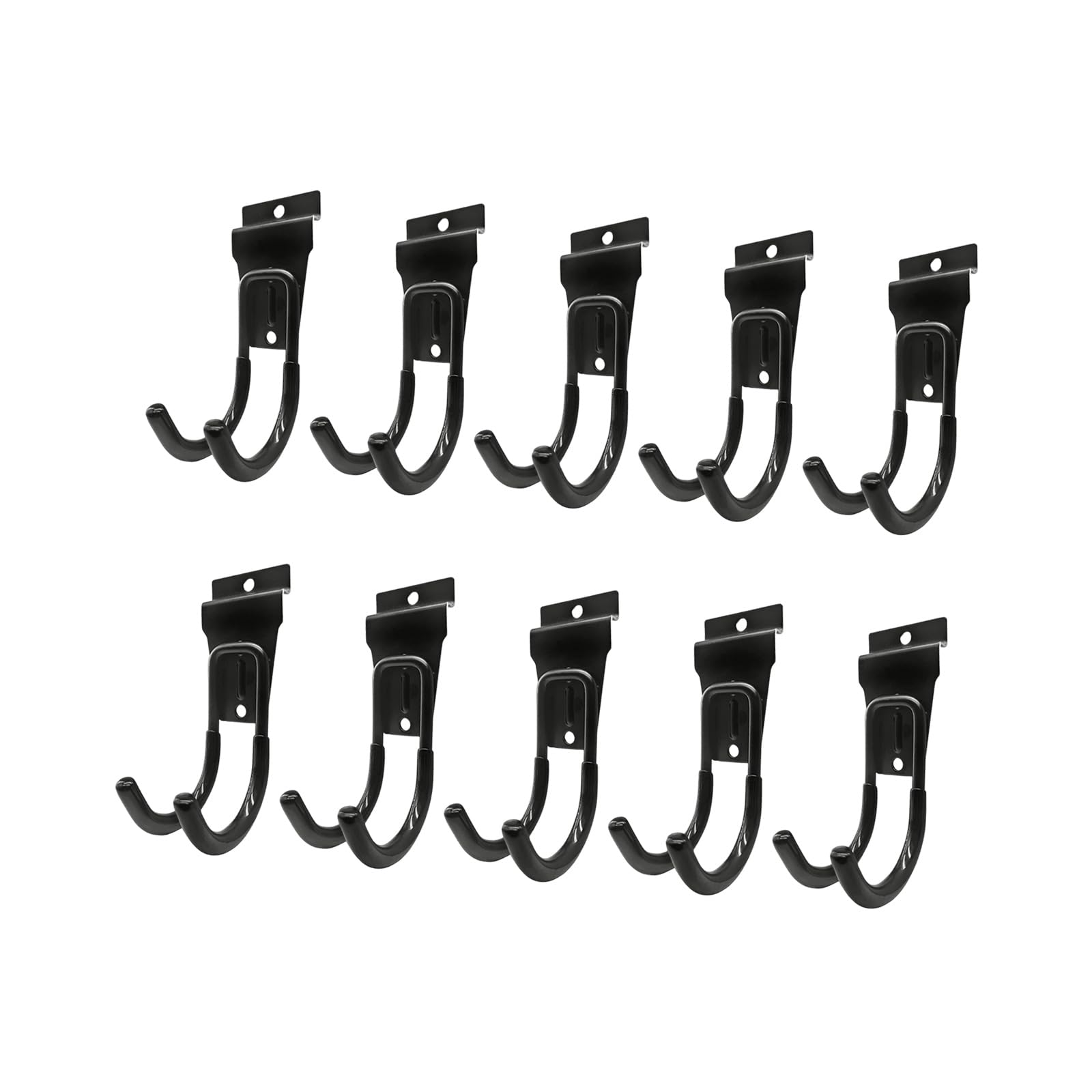 Carotoe Multicolor Garage Hooks Multifunctional Steel J Hooks For Hangings Garden Hose And Tools, Rustproof And For Workshop J For Garage