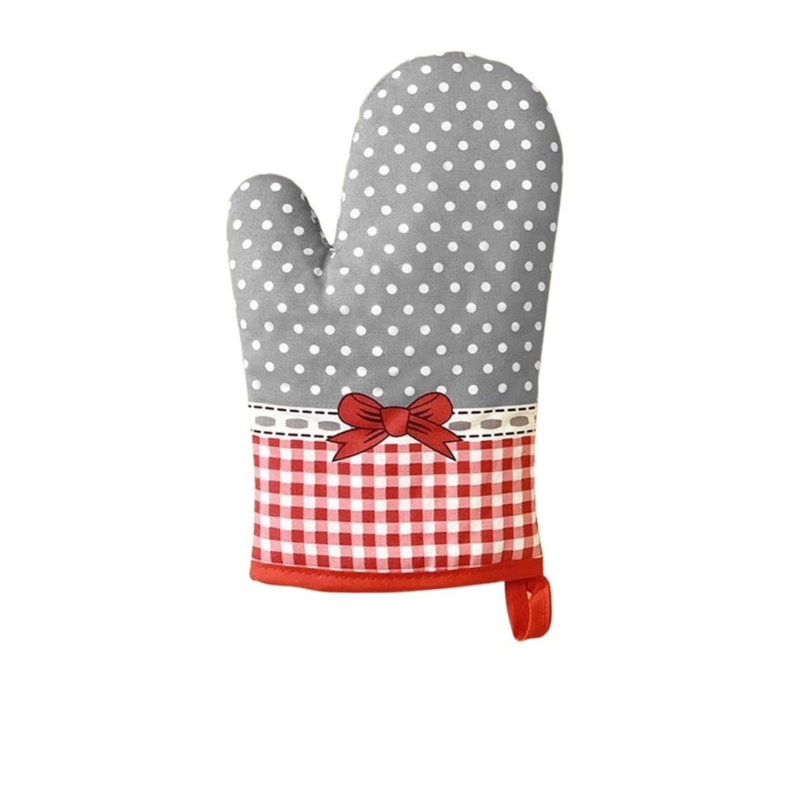 MRKU Baking Mitts Cooking oven gloves Heat Resistant,Multicolor Heat Microwave Insulation