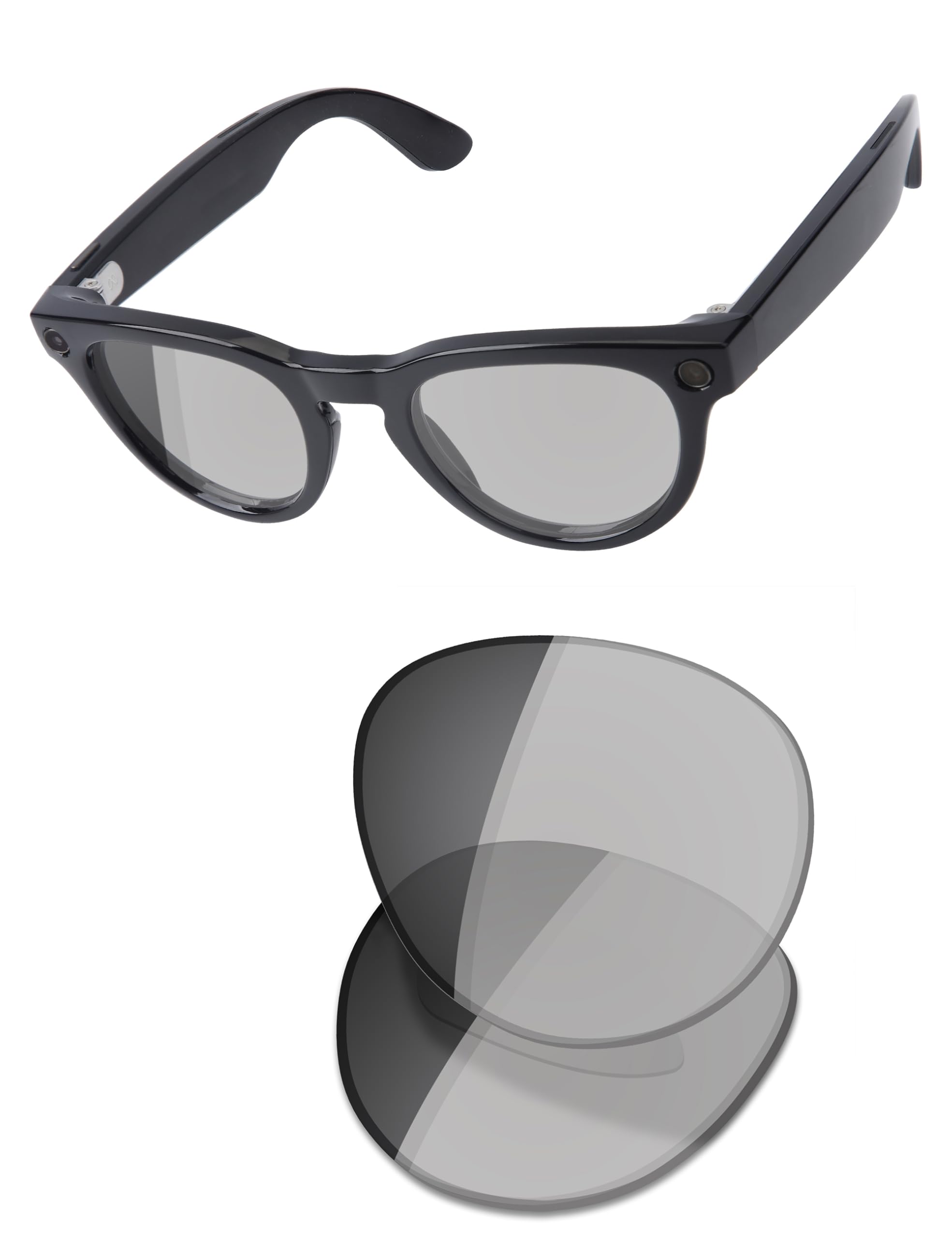 Verres de rechange Ray-Ban Meta Headliner pour le cyclisme et la conduite