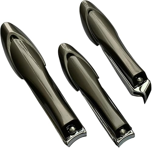 Miniatura 7 de Cortaúñas para hombres y mujeres, 3 piezas, afilado y duradero. Adecuado para recortar uñas diarias de las manos y los pies; uso para piel muerta y
