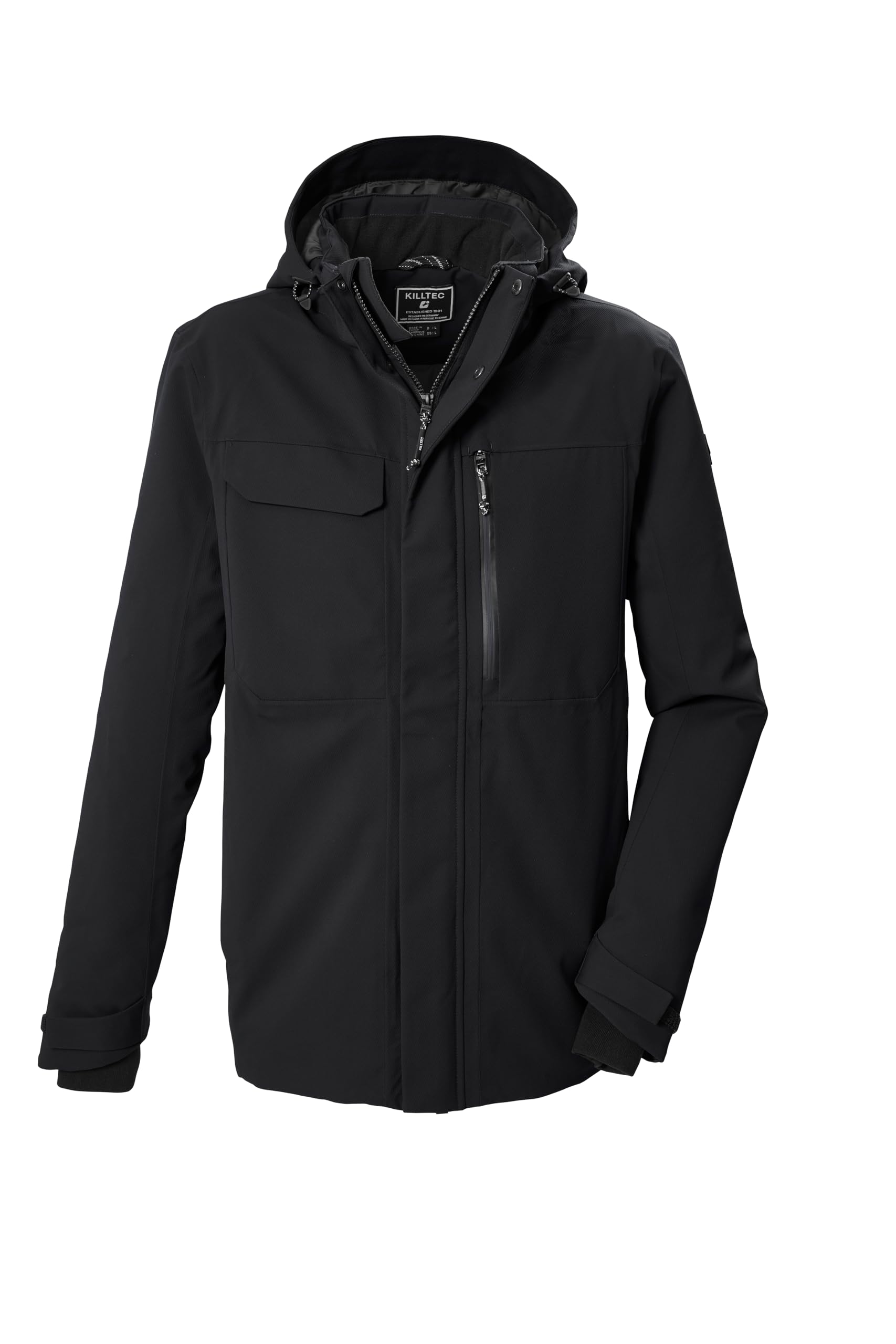 Killtec Herren Funktionsjacke mit abzippbarer Kapuze KOW 42 Mn Jckt