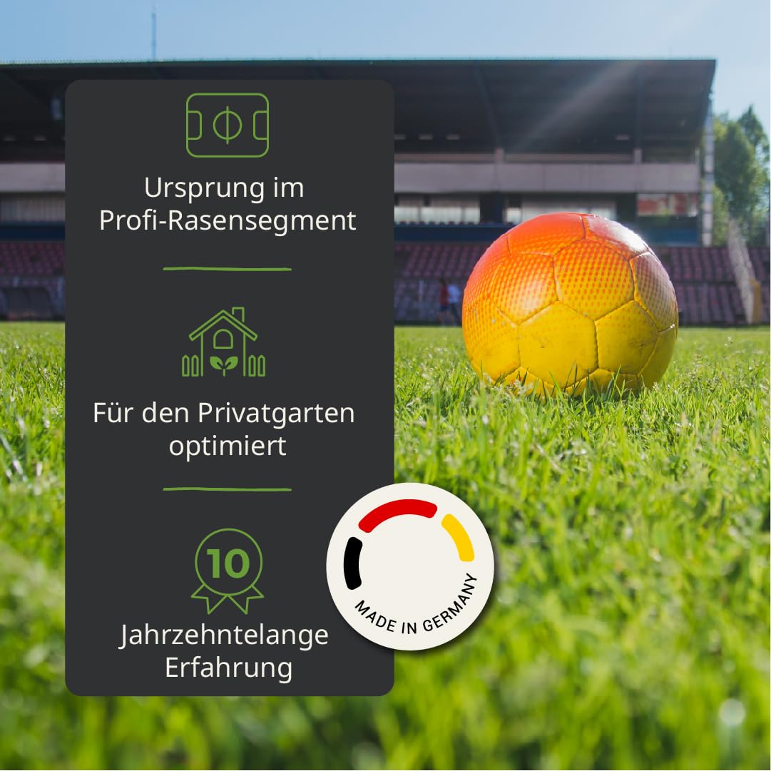 ARENA Trockenrasen Grassamen RSM 2.2.2 10kg – wassersparender Rasensamen für heiße Standorte – hitzeverträglich & pflegeleicht – ideal für sonnige, trockene Gärten