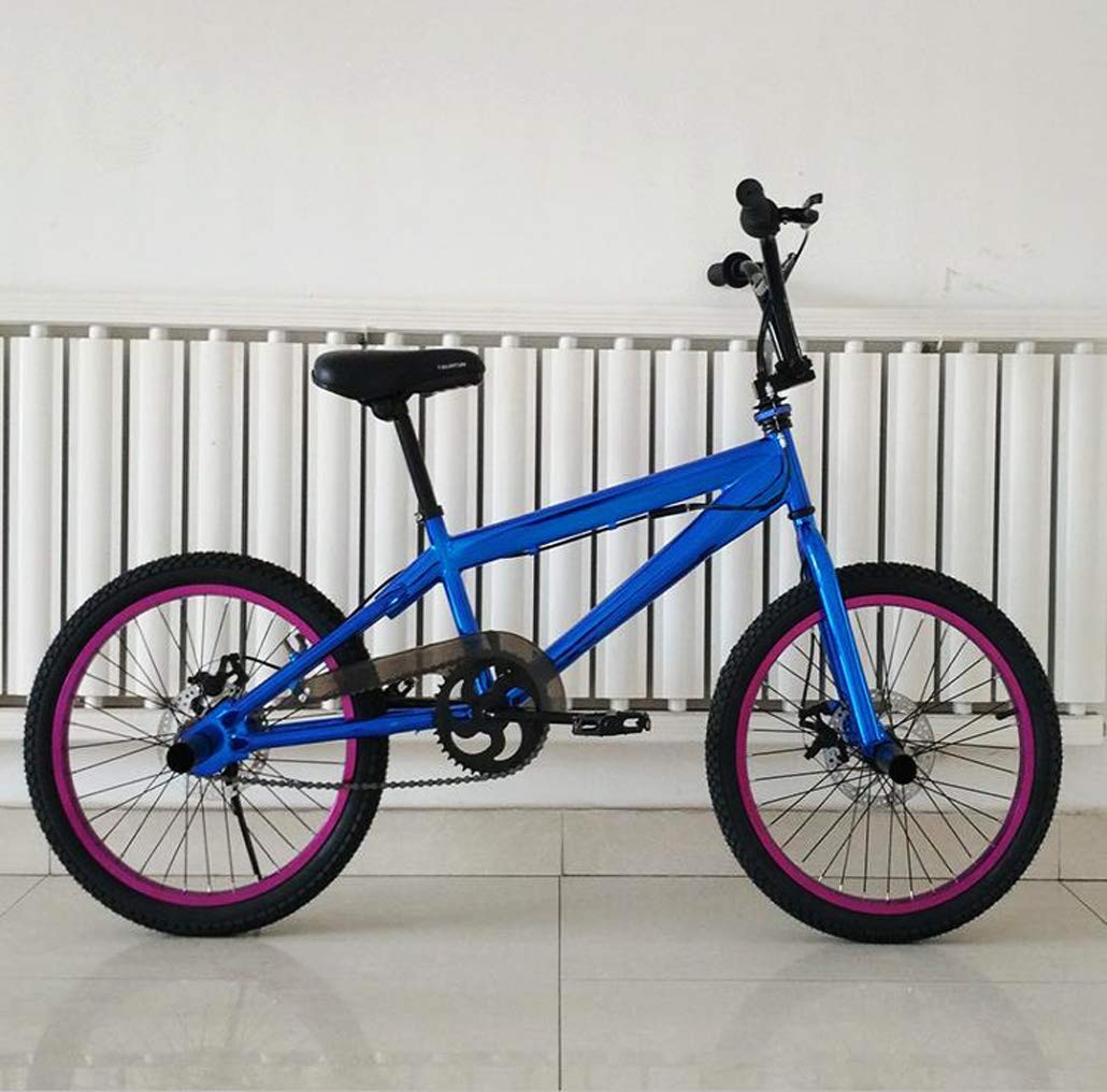 ZY 20-Inch BMX Bike, Stunt Action Fancy BMX Bicycle, Suitable For