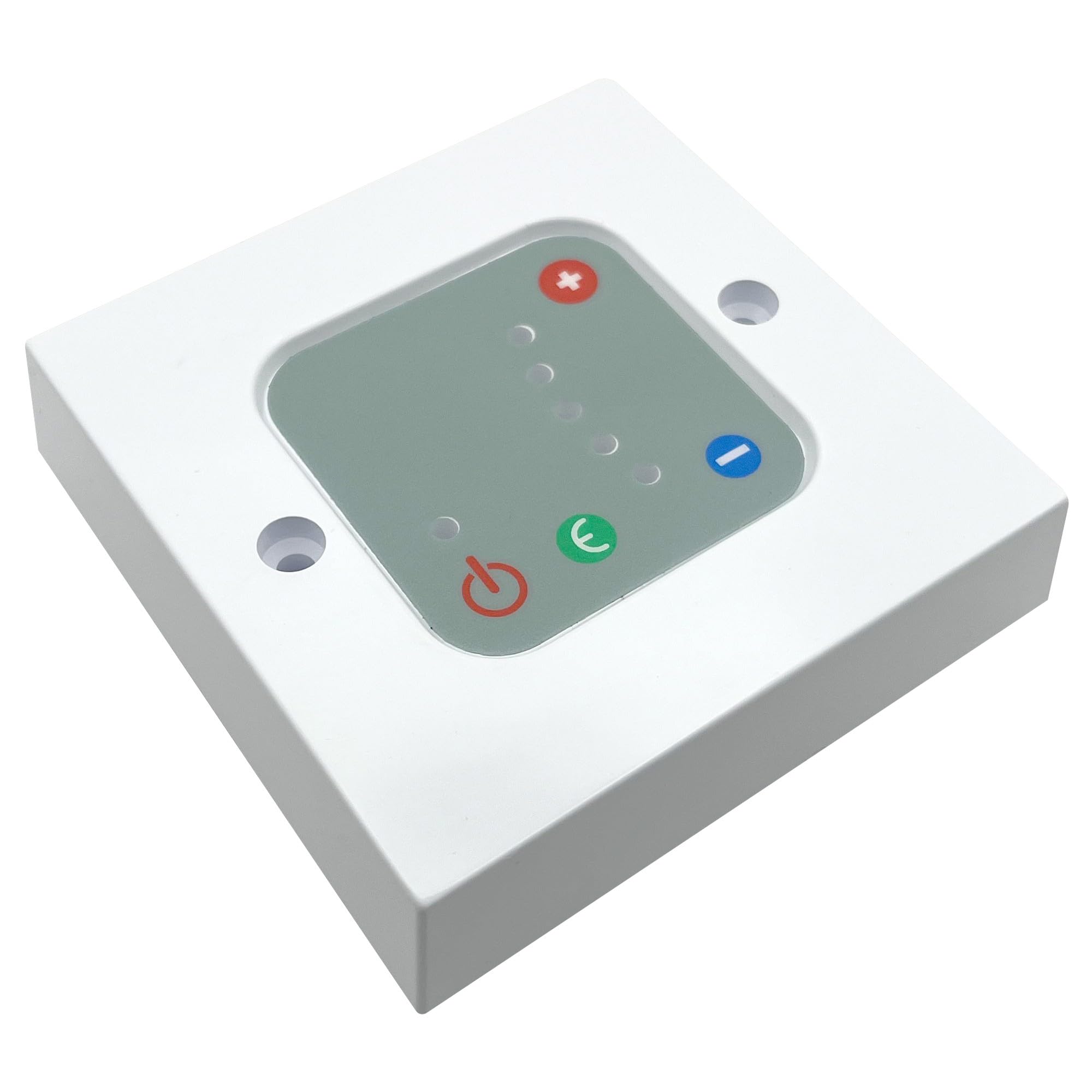 Valve Kings White Wall Controllers For Radiator Towel Rail Bathroom Electric Heating