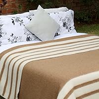 Vista 76 de Thick Alpaca Wool Blanket – Heavyweight Alpaca Wool Blanket for Camping Outdoors or Using Indoors Soft Peruvian Alpaca Wool Blankets