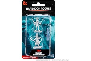 D&D Nolzur's Marvelous Unpainted Miniatures: Harengon Rogues