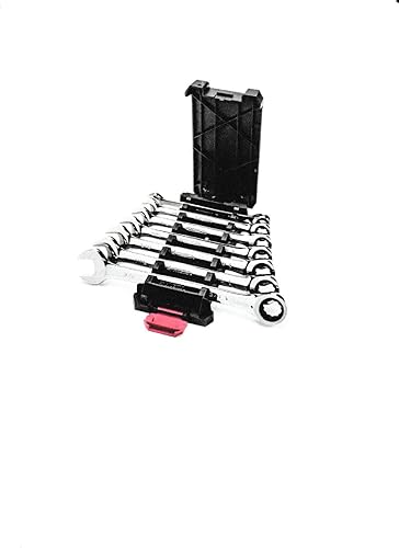 Miniatura 2 de Husky Juego de llaves combinadas SAE de trinquete (7 piezas)