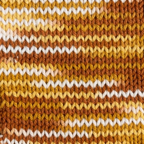 Image of Knit Picks Dishie Multi Worsted Weight 100% Cotton Yarn for Crocheting | 100g of multicolor variegated yarn in Desert Sunrise color for dishcloths, machine washable.