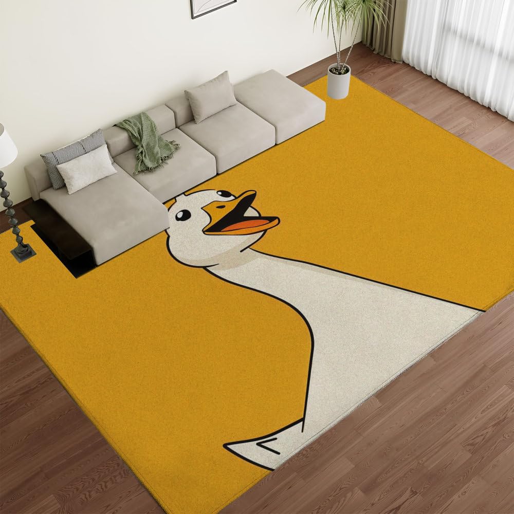 Tapis de sol antidérapant avec canard jaune pour égayer votre cuisine et entrée