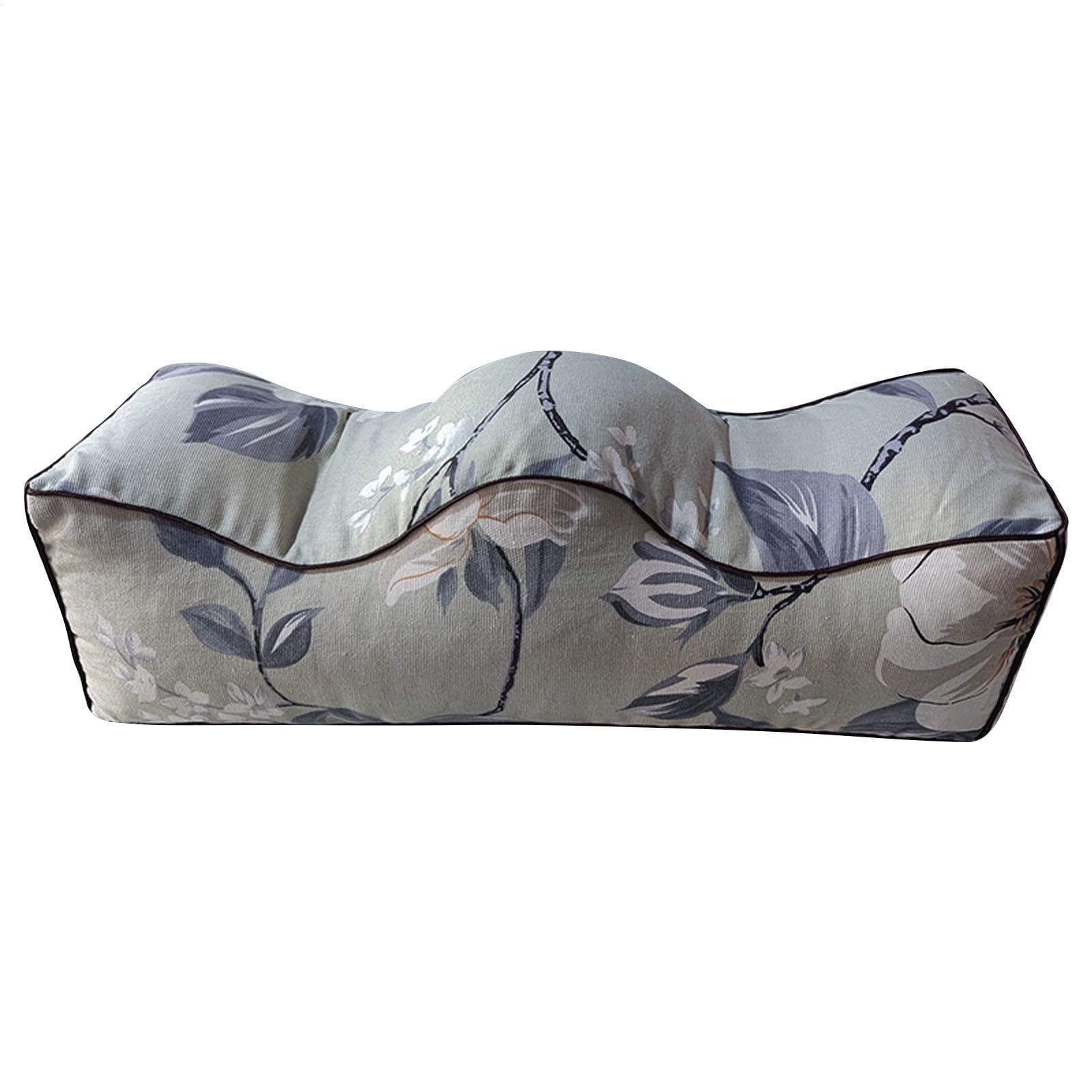 Almohada de Apoyo para piernas para Dormir | Almohada ortopédica para | piernas para dormir de lado y espalda | Cómodo cojín de espuma para la circulación sanguínea, elevación del pie y soporte de