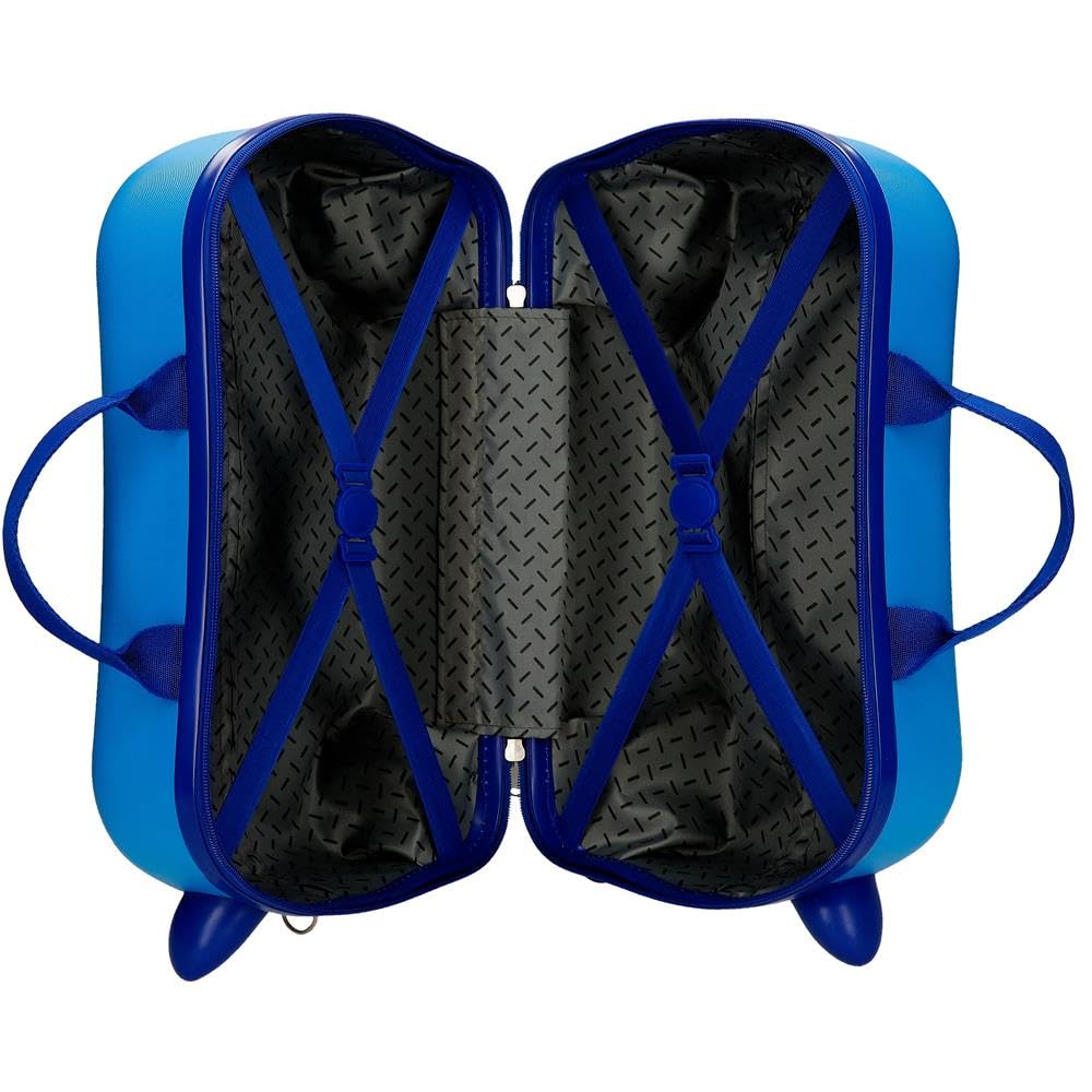 Disney Spiderman Vigilant Luggage - Bagaglio per bambini, ragazzi, il bagaglio a mano Vigilant con lucchetto a combinazione laterale e 4 ruote è realizzato in ABS, un materiale rigido e leggero.