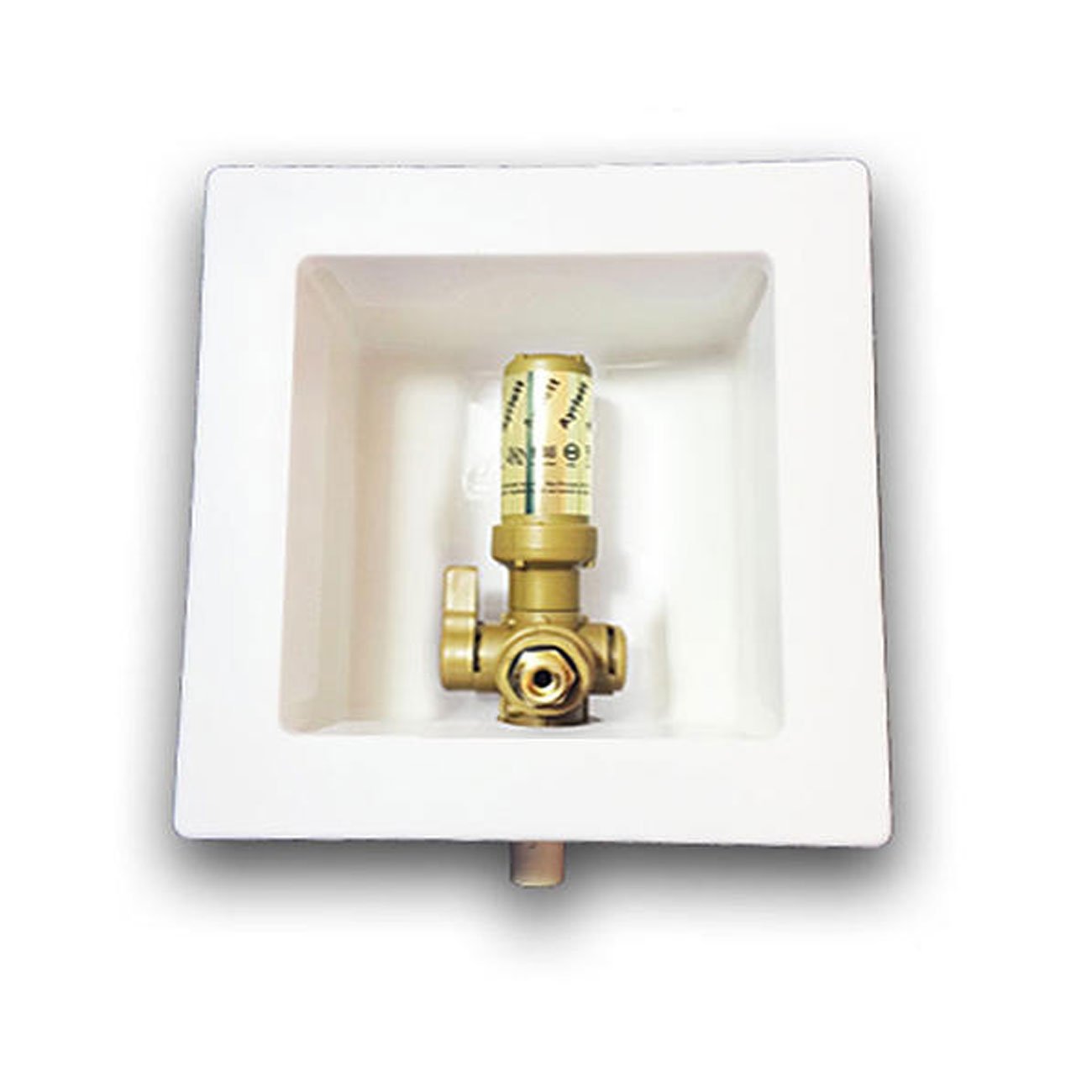 Buy Ayrlett 3281 PreAssembled Ice Maker Boxes with CVPC Connection and Arrester, Brass Online