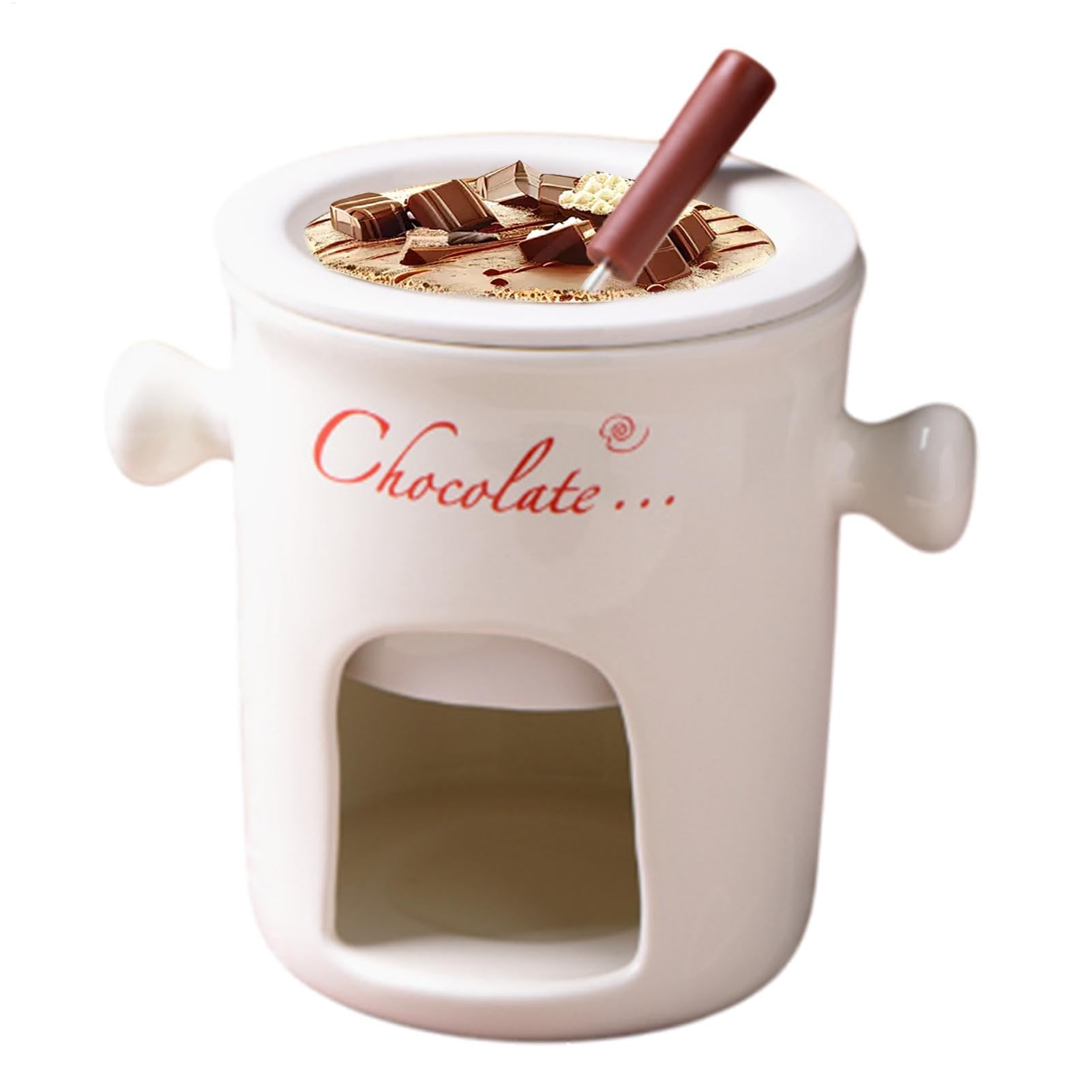Pentola Sciogli Cioccolato Piccole Tazze Fondenti Compatte Per Fonduta Di | Caramelle Picnic, Tè Pomeridiano, Spiagge, Feste, Buffet, Natale, San , Compleanno
