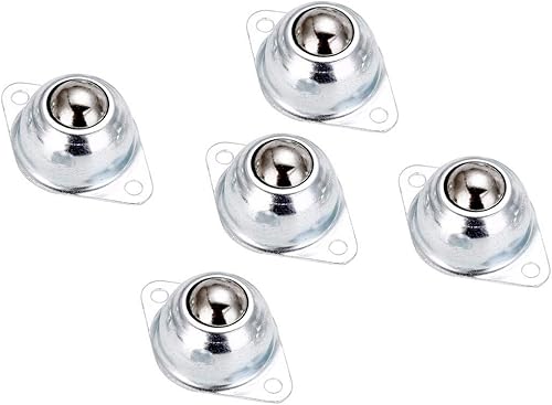 Miniatura 6 de KHJK CHFENG-C 51020 piezas de rueda giratoria de metal de acero para coche, rueda redonda universal para maquinaria, carros de maquinaria,