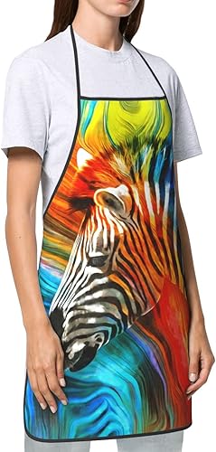 Miniatura 10 de Delantal divertido de gatos para cocinar, cocina, jardinería, barbacoa, hornear