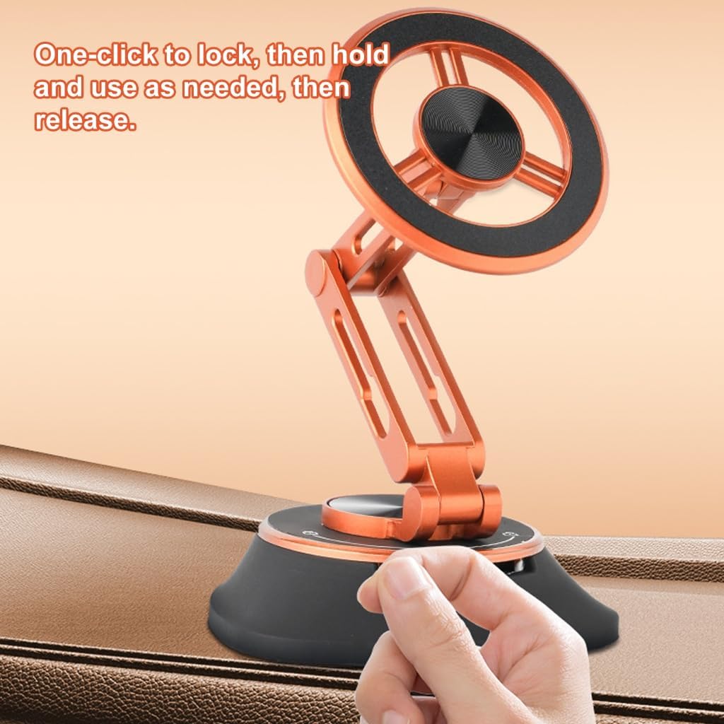 Universal Auto Phone Mount Support Rack Stand Featuring Adhesion 360 Adjustable Rotation Compacted Design and Dashboard image 3
