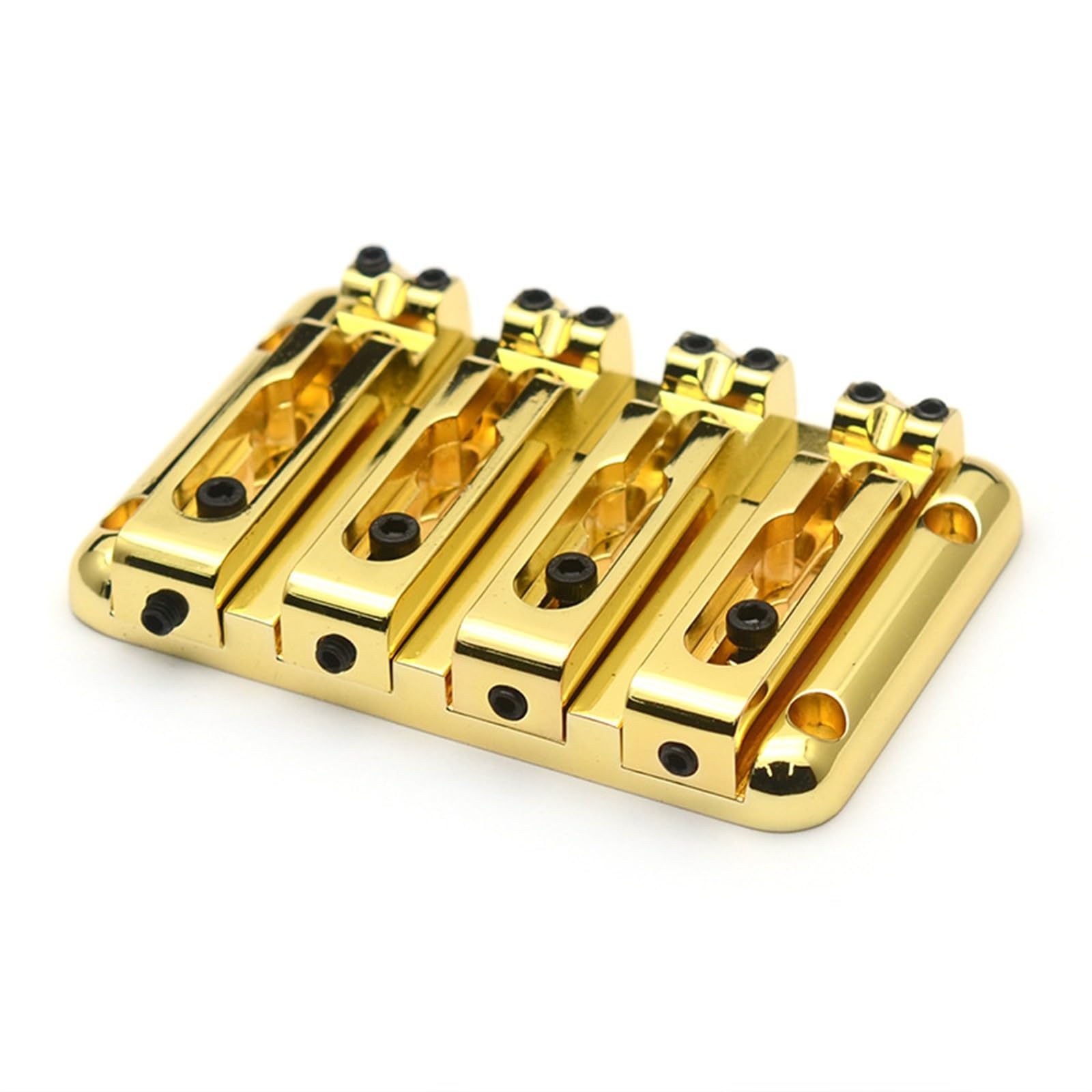 Standard Mostek Gitarowy Bas Elektryczny Z Odłączanym Mostkiem Poprzez Konstrukcję Strunową 20 Mm(Gold)