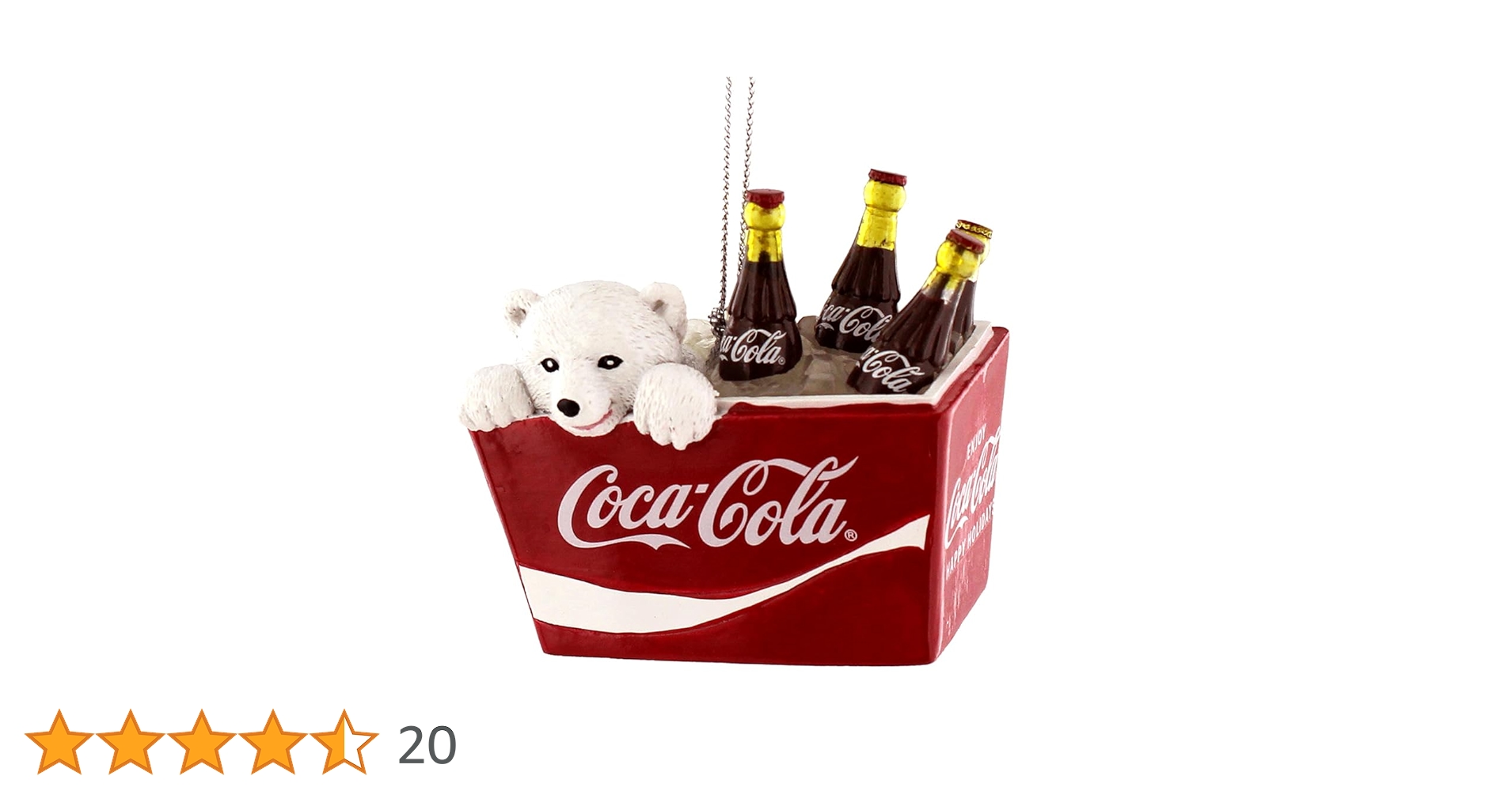 Amazon.co.jp: Kurt S. Adler コカ・コーラ シロクマ カブ コーラ