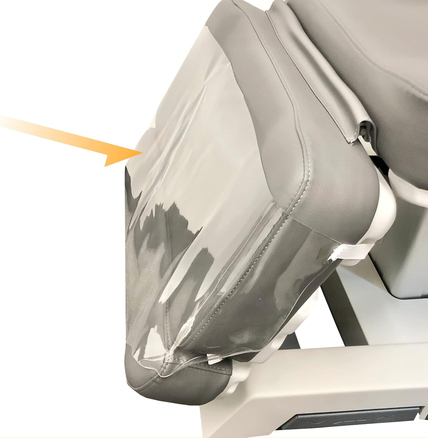 Vinyl Footrest Cover for Treatment Beds Compatible with All Spa Numa Treatment Chairs