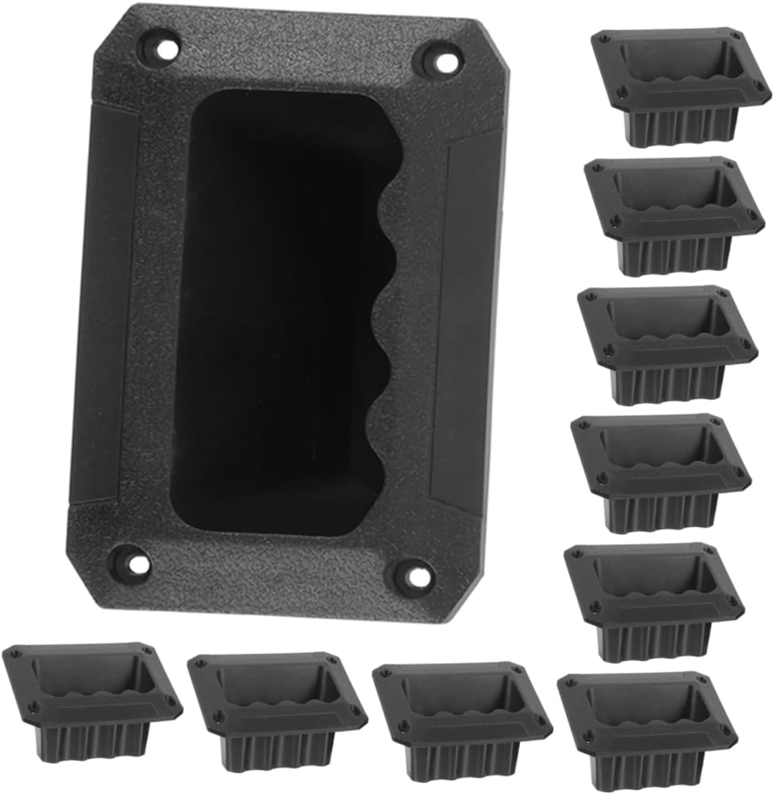 HOMSFOU 3sets Amplifier Handle Replacement Speaker Handle Vintage Look Strong Material for Easy Transportation 10pcs*3