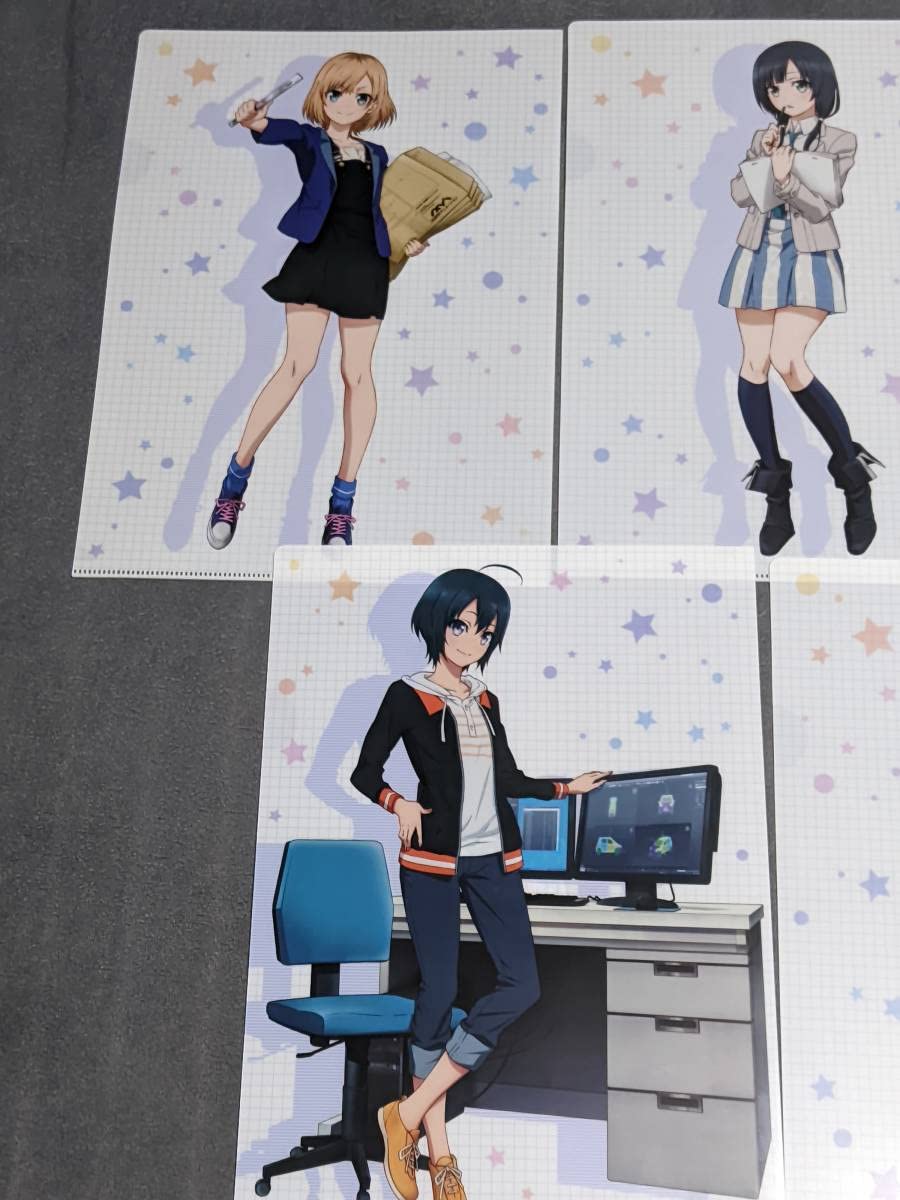 Amazon.co.jp: クリアファイル セット SHIROBAKO P.A.WORKS 原画