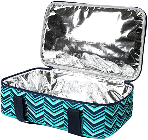Arctic Zone Hot/Cold Insulated Food Carrier, Teal