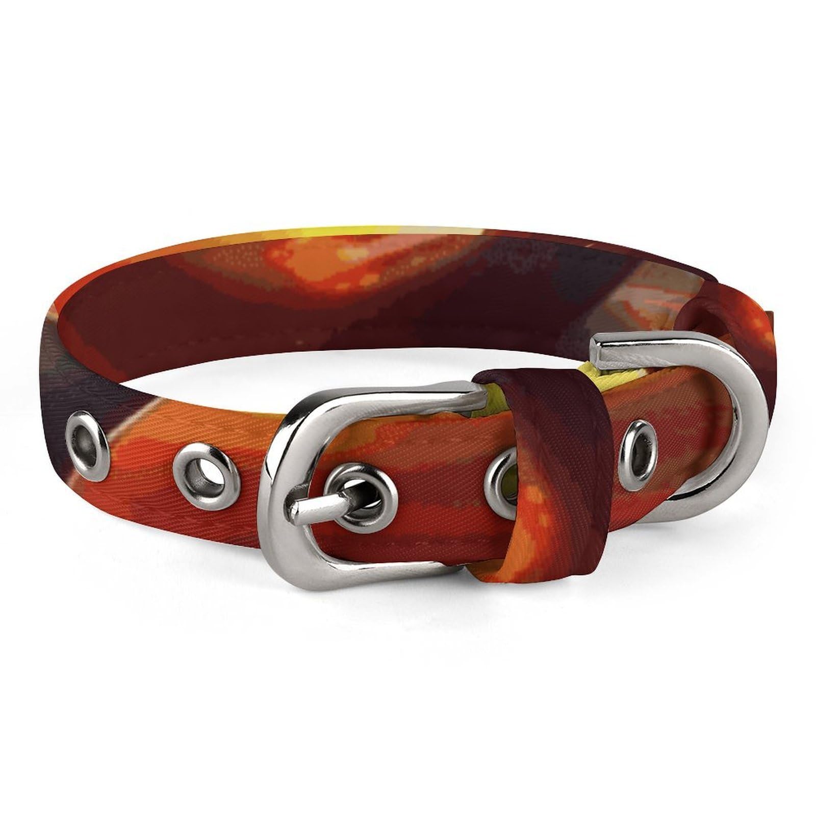 Collier chien en verre à vin réglable avec boucle métal pour taille moyenne