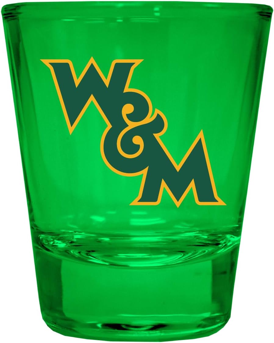 Vaso Shot William and Mary 2 oz Verde - Pack de 2