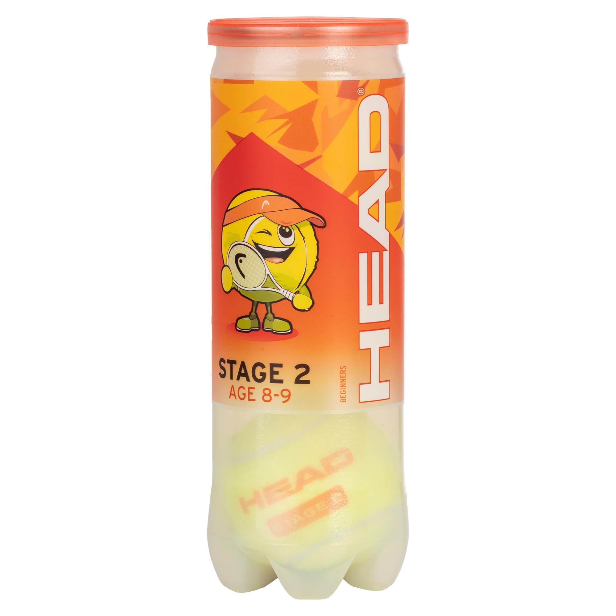 HEAD Orange Stage 2 Tennis Balls