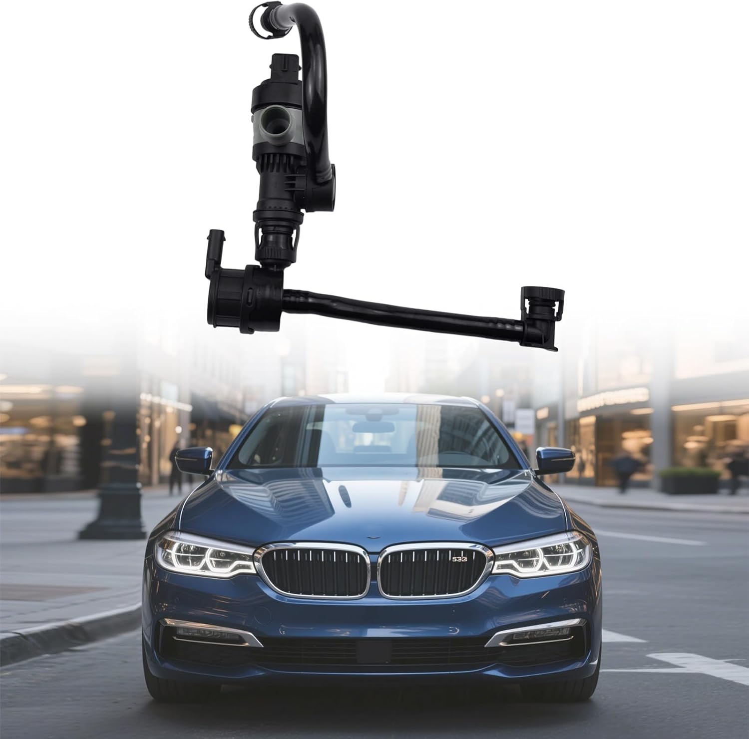 13907636157 Fuel Tank Ventilation Solenoid Valve Replacement for 13907601209 Vapor Canister Purge Solenoid Fits for BMW 535i 640i xDrive35i xDrive40i F07 F10 F06 F13 F25 E70 E71