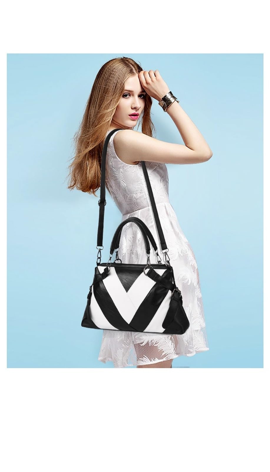 Bolso de mujer gran capacidad, bolso bandolera