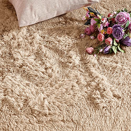 Aspire Homeware Fluffy Bedroom Rug - Image 3