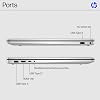 HP 17.3 Touchscreen Laptop Office 365 Web AMD Ryzen 5 7430U 6 Core, 12 Threads, Up to 4.3GHz, Beat Intel Core i7-1255U, 8GB RAM, 256GB SSD Storage, 10 Key Number Pads, No Mouse
