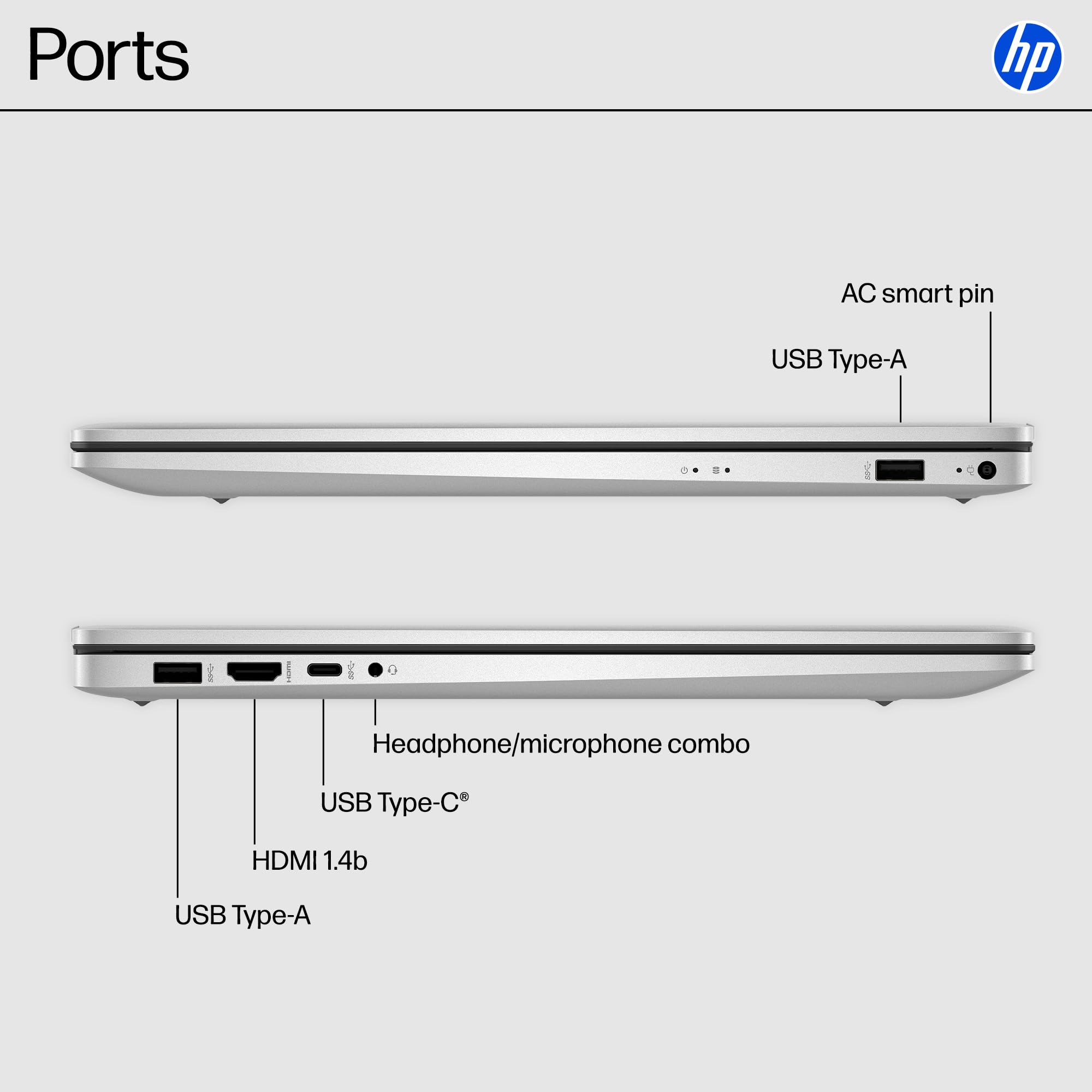 HP 17 inch Touchscreen Laptop 2025 New, AMD Ryzen 5 7430U(Up to 4.3GHz), 17.3" HD+ Touch Screen, 16 GB RAM, 1 TB SSD, WiFi 6, BT 5.4, HD Camera, Long Battery Life, Microsoft Copilot, Windows 11 Pro
