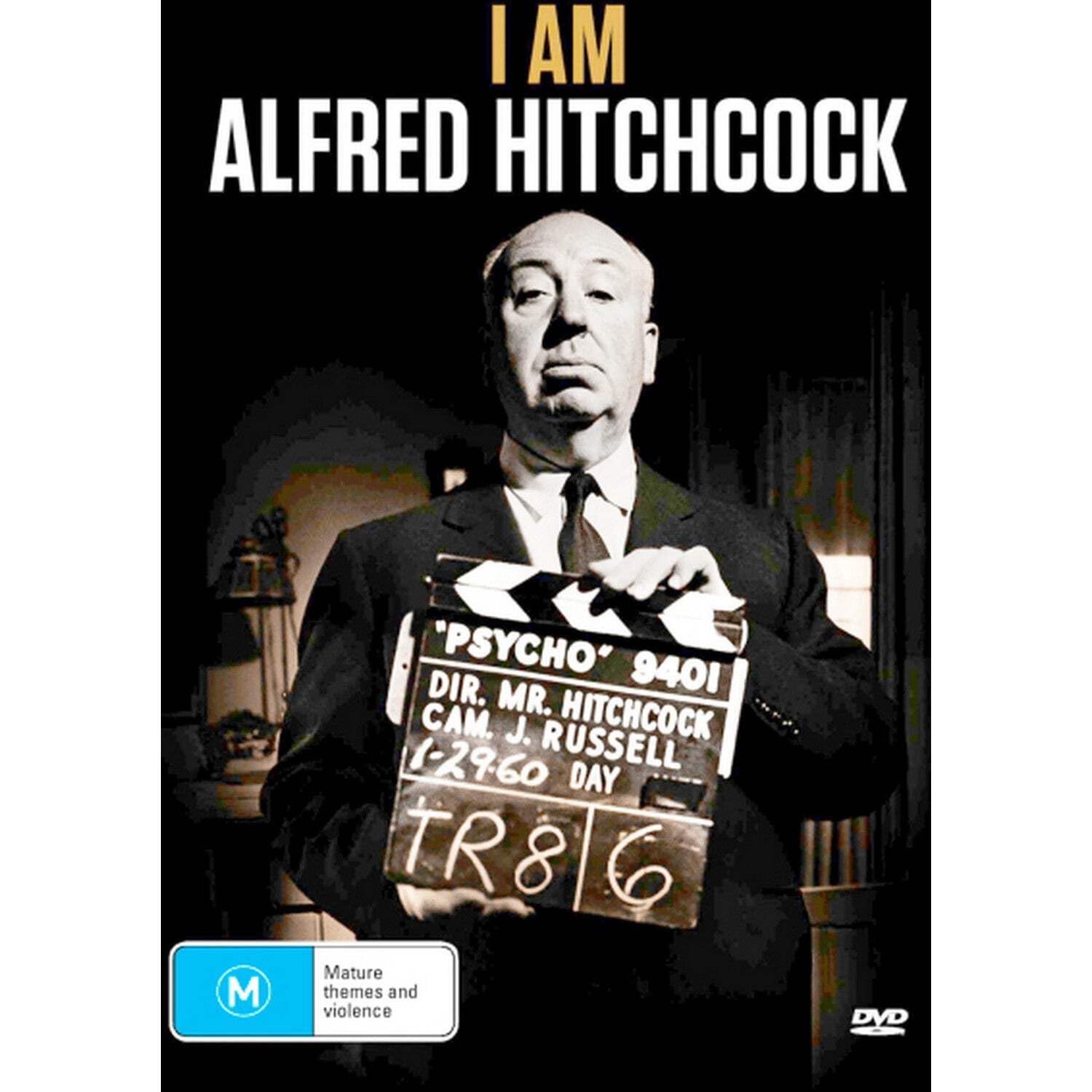 I Am Alfred Hitchcock DVD para noches de cine clásico en casa y maratón de suspense