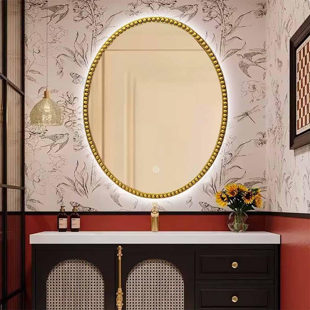 ZXDTVFGN ヴィンテージ ライト付き 華やか アンティーク バニティ