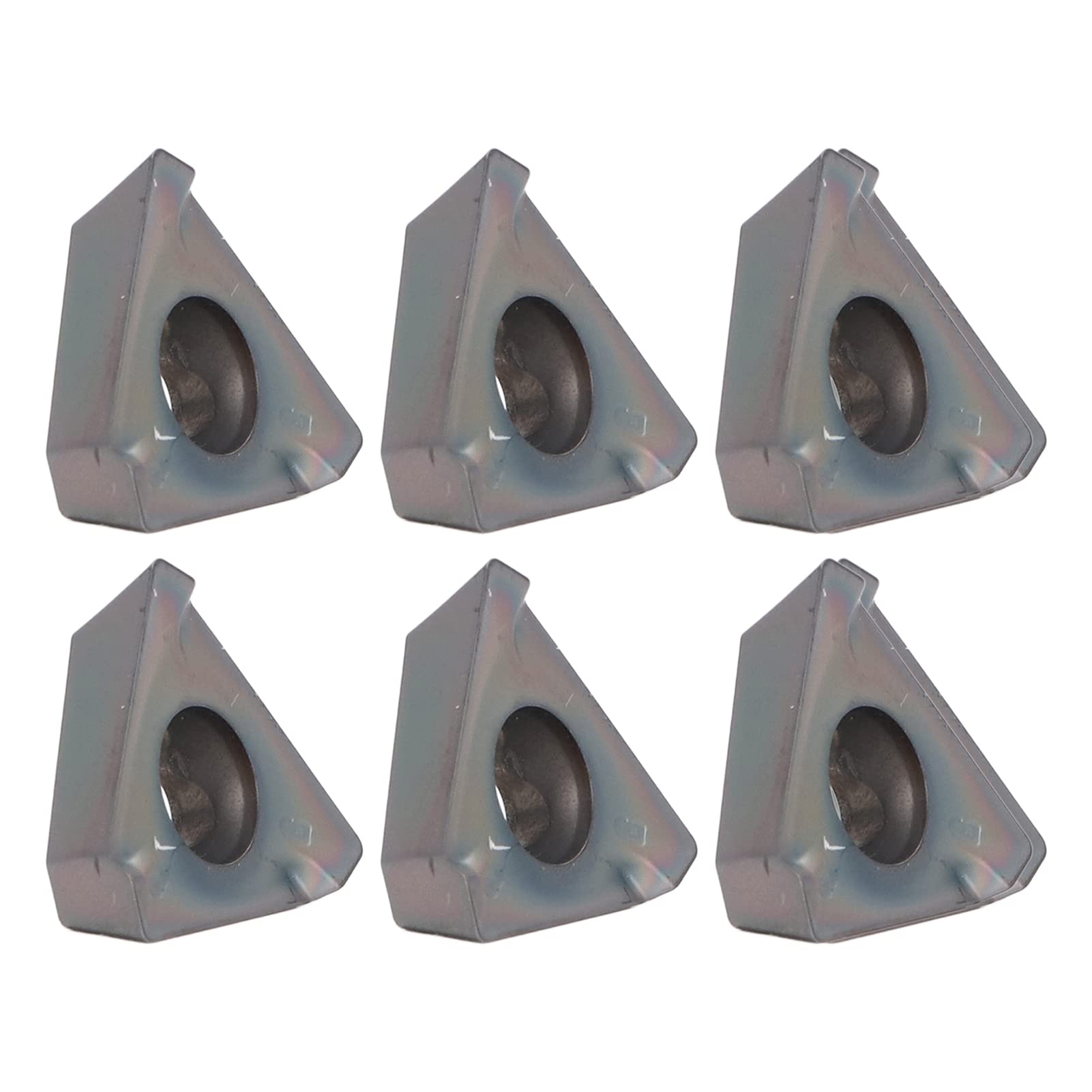10-częściowe płytki z węglika cynowanego do toczenia CNC i dokładnej obróbki wykańczającej - 3PKT190608R M Ostrza frezarskie z węglików spiekanych do stali, żeliwa i materiałów z (10 szt.