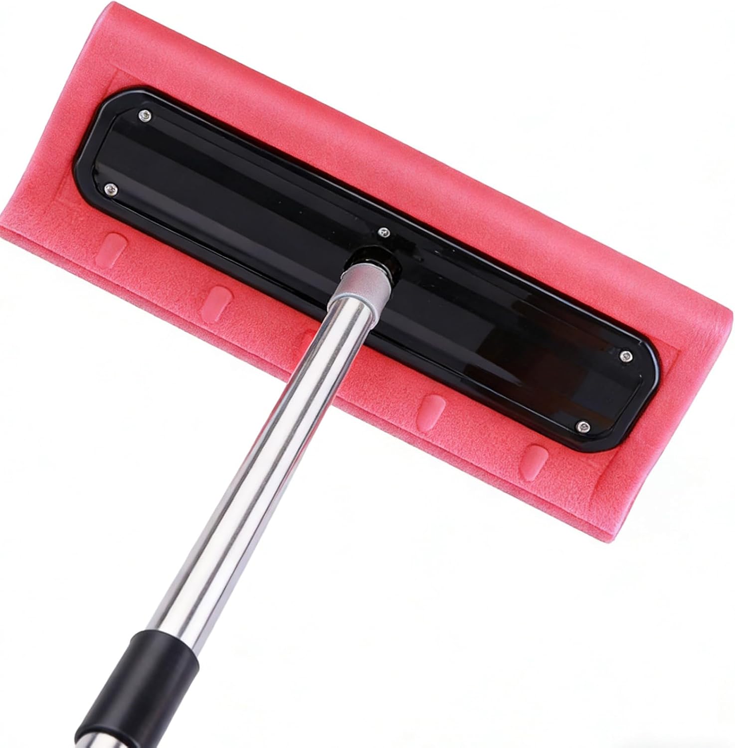 3 Pieces Snow Roof Rake, Foam Broom Scraper, Lightweight Telescopic Push Rake, Winter Snows Removal Tool for Vehicle Garage Roof Lawn Backyard Home Driveway Outdoor