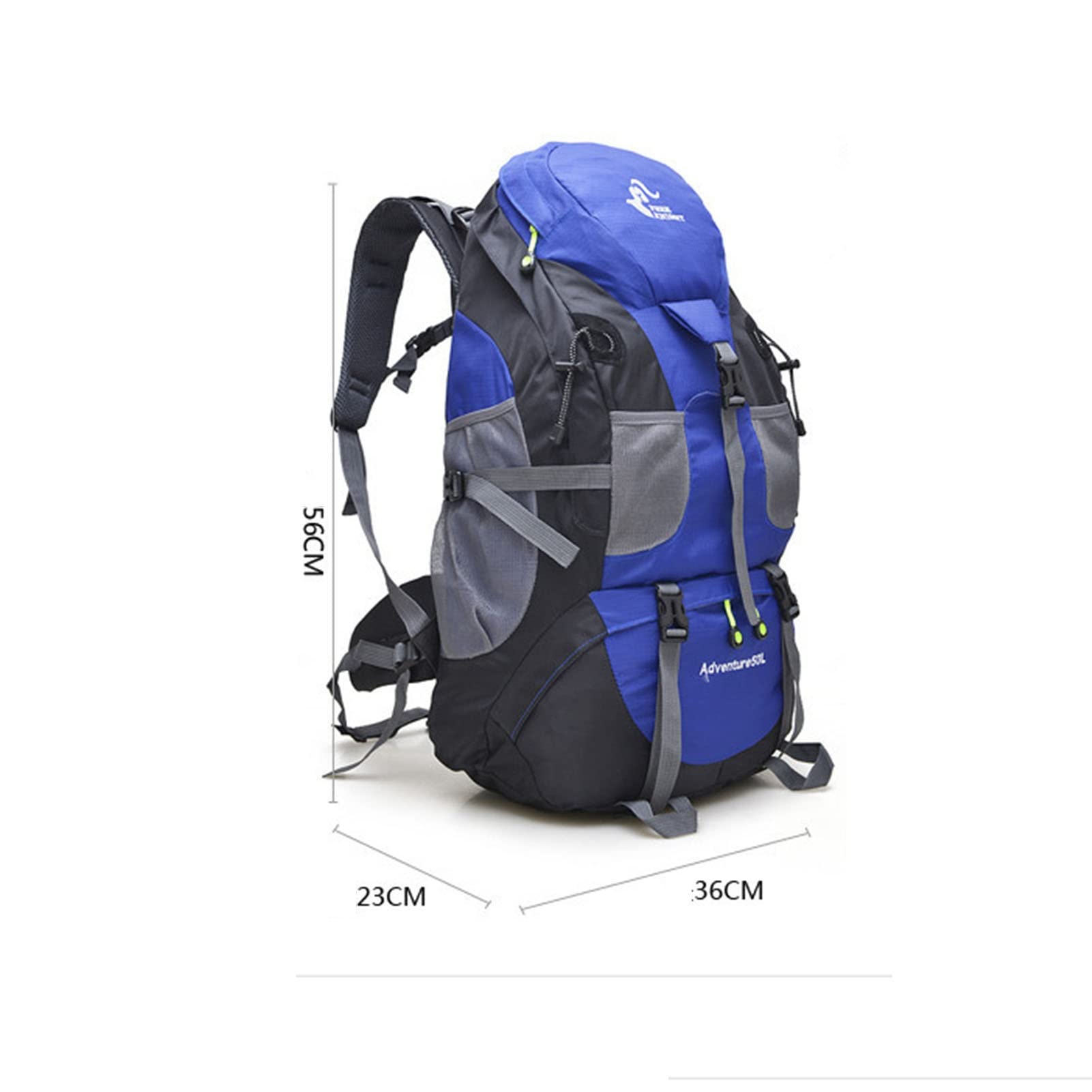 Plecak turystyczny, plecak podróżny, wodoodporny plecak 50 l, ultralekki plecak turystyczny, outdoorowy, sportowy, torba podróżna, do wspinaczki, biwakowania, wycieczek, wspinaczki górskiej, wędkowania