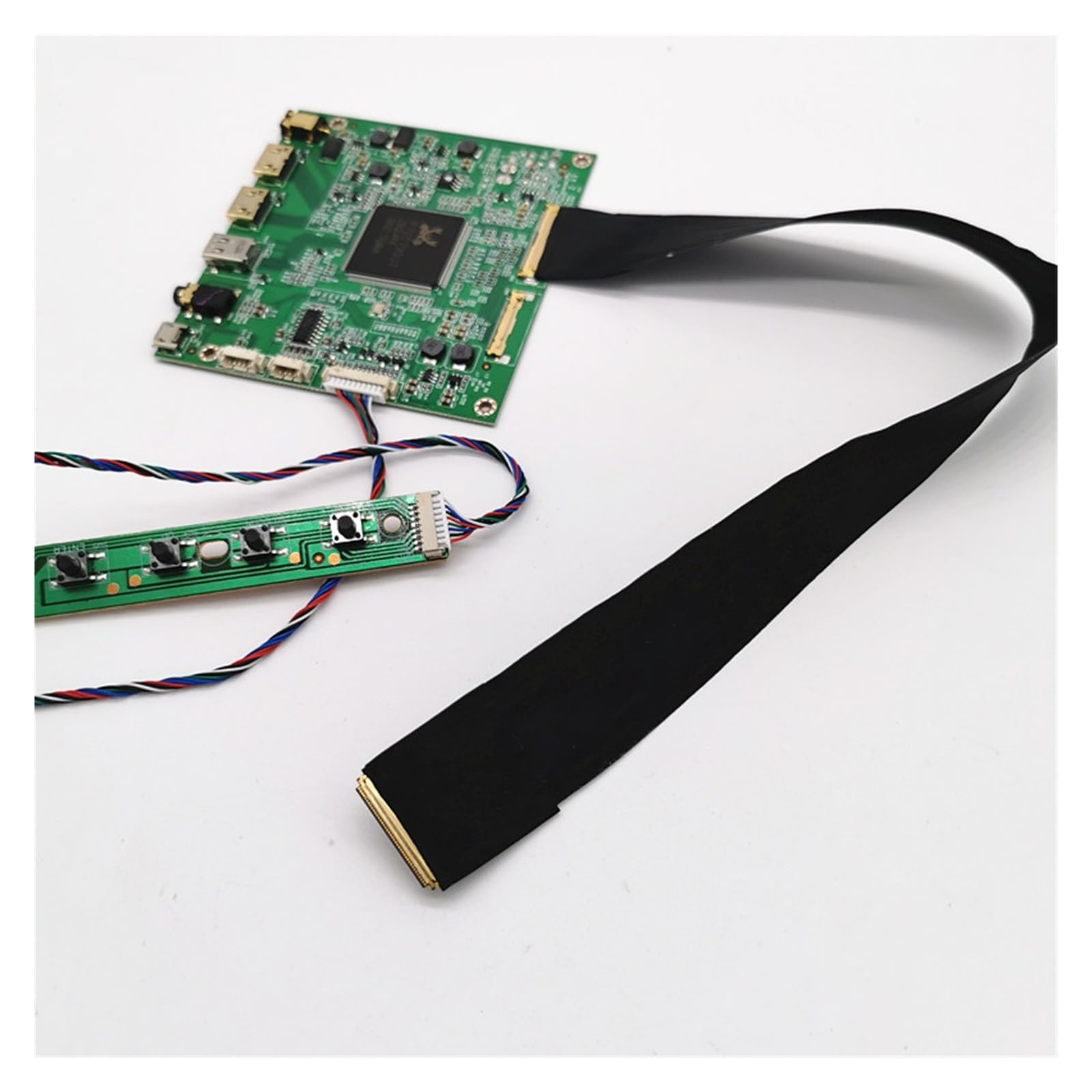 Scheda Driver LCD 4K for 12.5 "13.3" 15.6 "17.3" 4K 3840 * 2160 60HZ 2K 1920 * 1080 144Hz Pannello LCD Scheda Controller LCD Kit Fai da Te