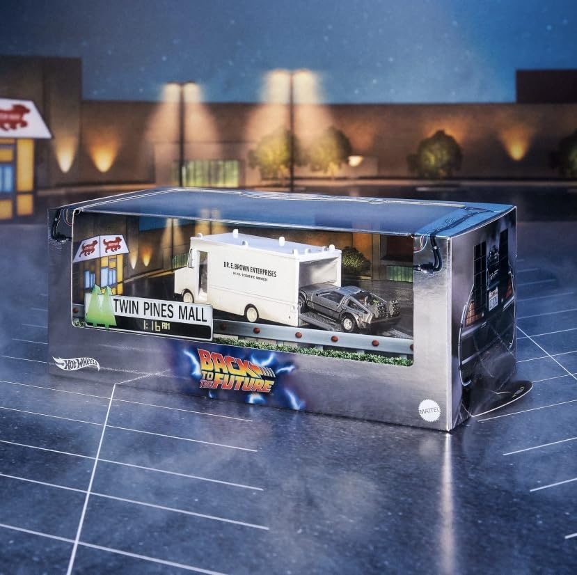 Hot Wheels Back to The Future 40th Anniversary Set