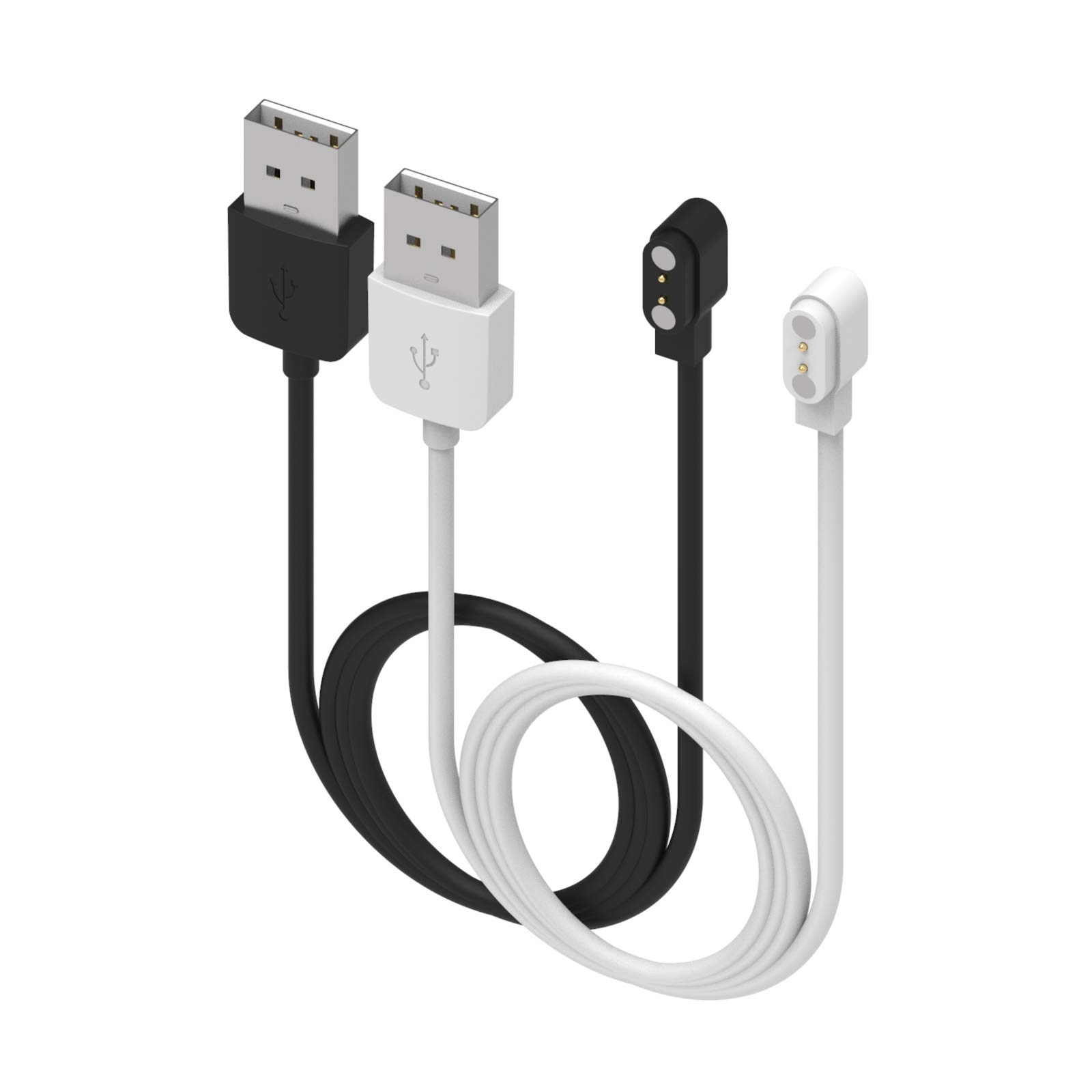 TenCloud Smart Watch Charger 2 Pin Compatible with KEEPONFIT Smartwatch Charger for IDW21/ID Sport01 Smartwatch