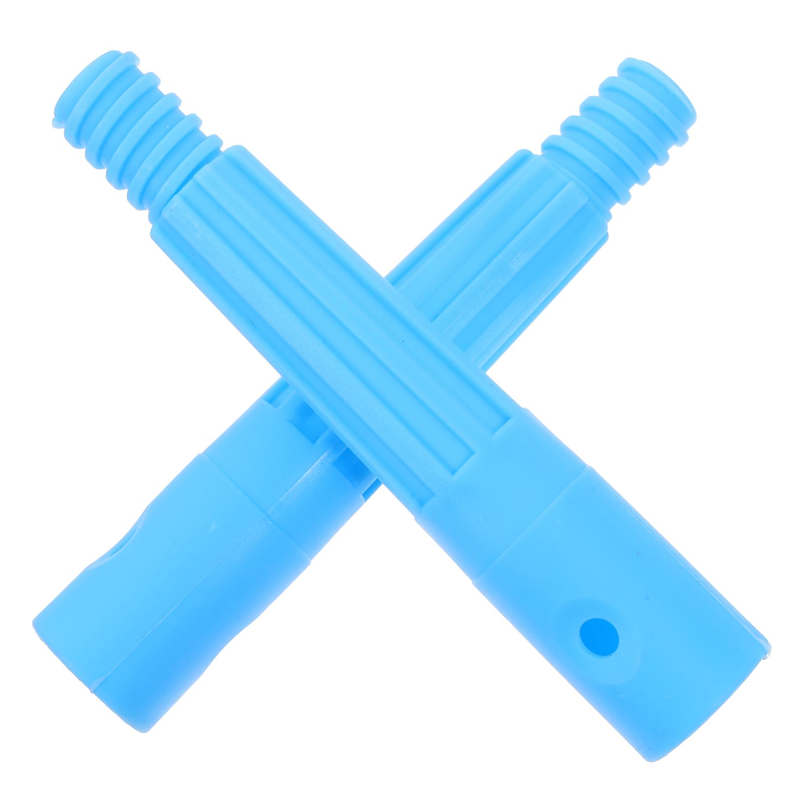 Garneck Handle Threaded End for Mop Stick Broom Handle Extension Pole Adapter Secure Threaded Tip for Cleaning Tools