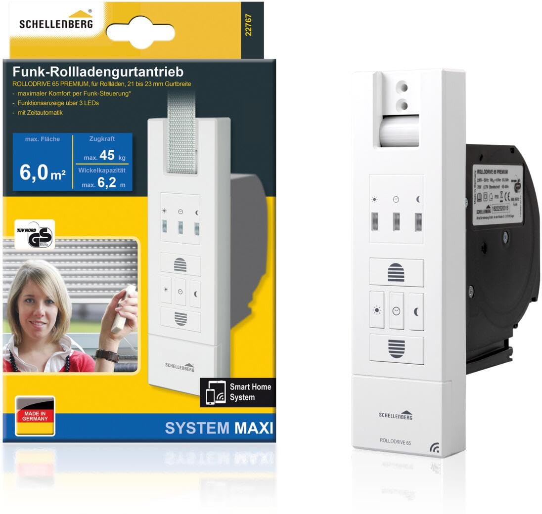 Schellenberg, elettrico, Bianco, 22767 70W, 230V