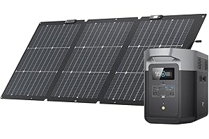 EcoFlow 2016Wh Solar Generator with 160W Solar Panel