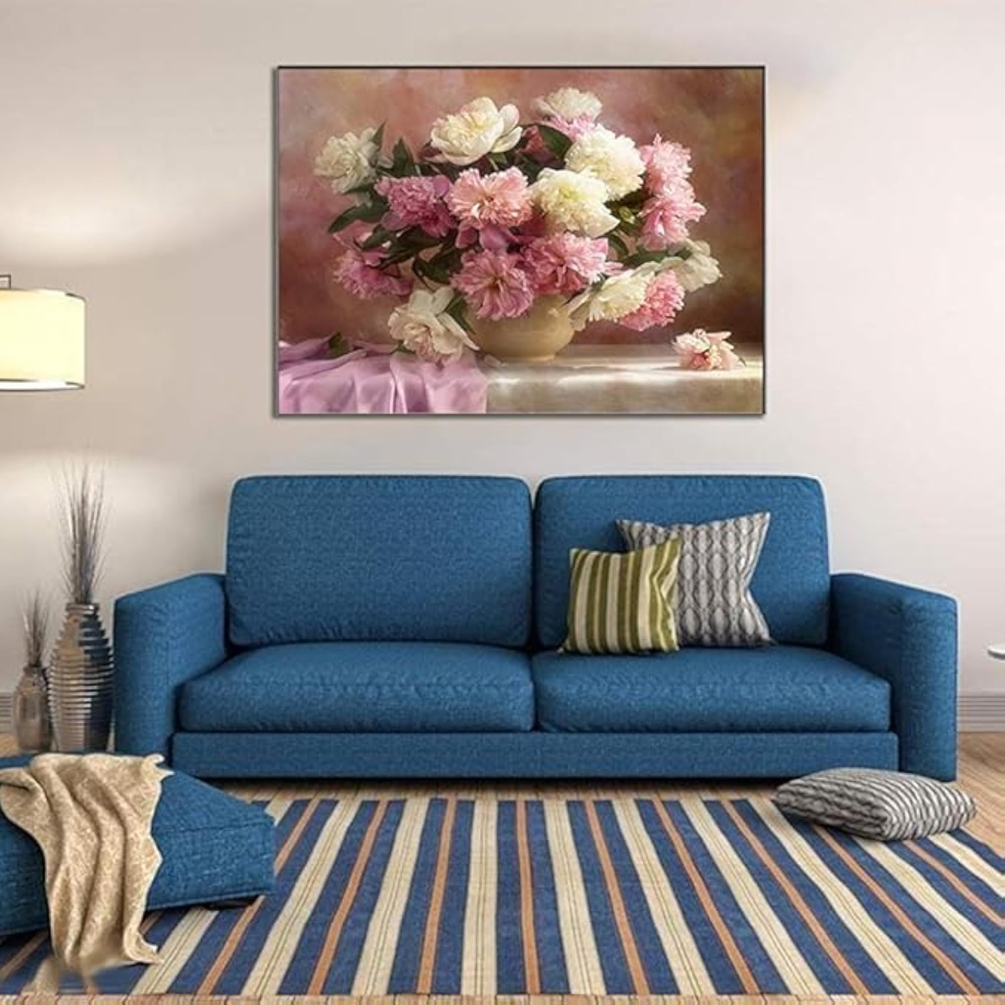 5D Diamond Painting Kit, Flower Pot Art Craft