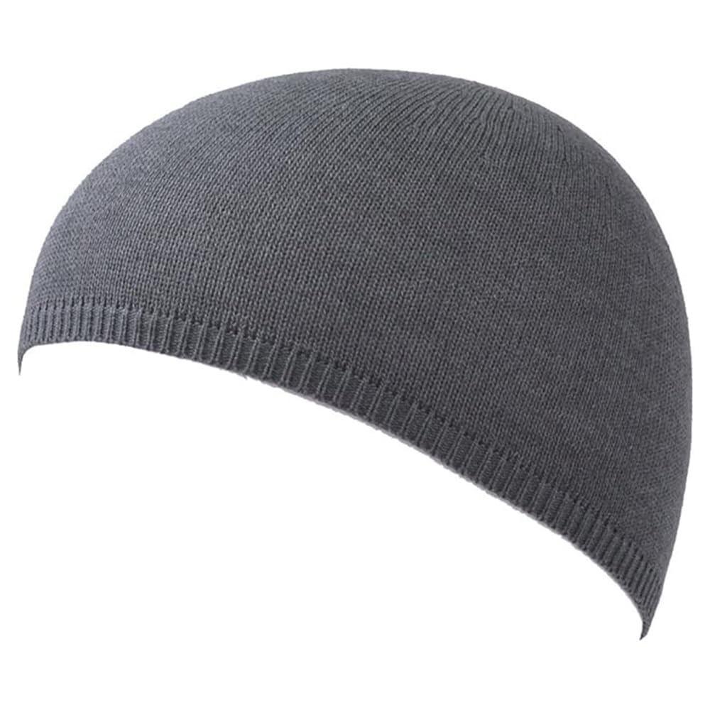 CHARM Mens Kufi Prayer Hat - Islam Cap Tight Beanie Summer Sports Skull Cap